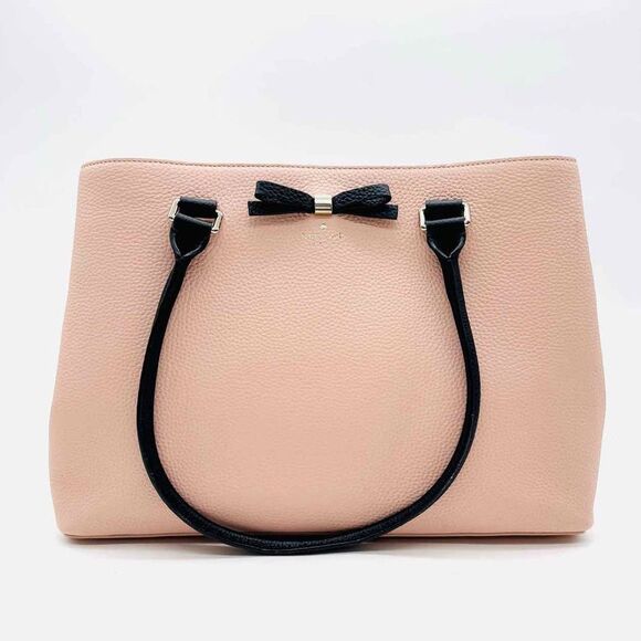 Kate Spade Blush Pink Tote with Black Accents - Picture 1 of 9